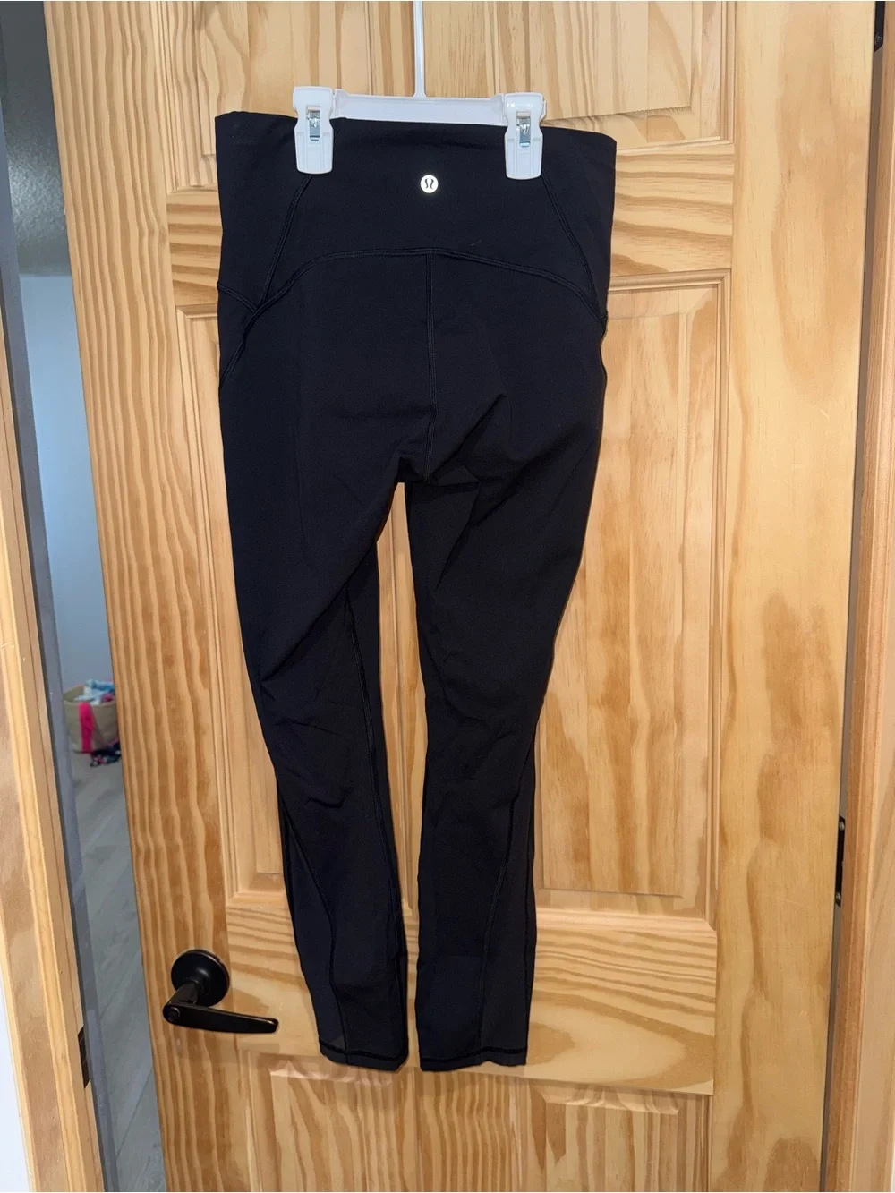 lululemon athletica Black Mesh-Panel Leggings